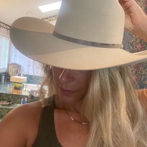 Authentic John B Stetson Cowboy Hat - Picture 4 of 11